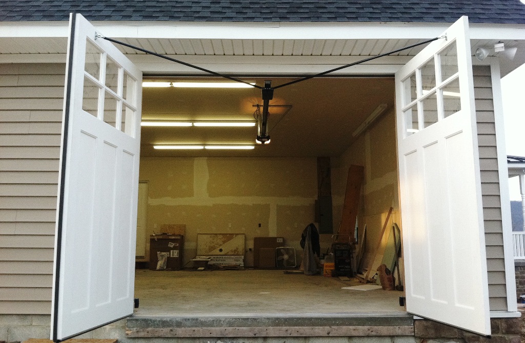 Clingerman Doors Custom Wood Garage, How To Make A Hinged Garage Door
